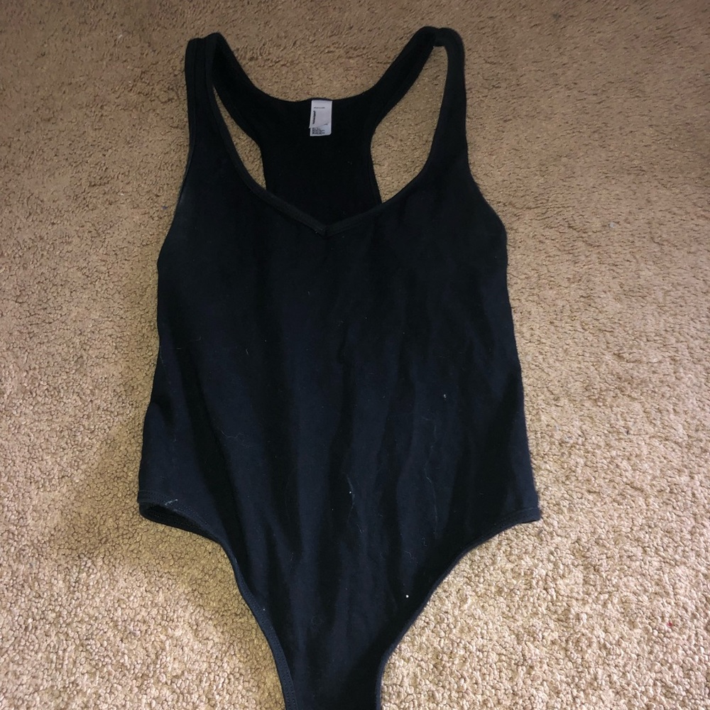american apparel black bodysuit